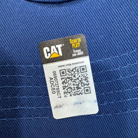 Caterpillar Trucker Hat Patriotic‎ USA Stars & Stripes Logo Cap - Picture 5 of 9